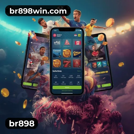 Aplicativo móvel br898 para iOS e Android